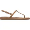 Image de Crocs Miami Thong Tongs Femmes Milk Chocolate 34 209793-2JJ-W5