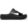 Image de Crocs Getaway Platform Toe Loop Sandales Femmes Black 38 210834-001-W8