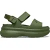 Image de Crocs Soho Y-Strap Sandales Femmes Army Green 33 211755-309-W4