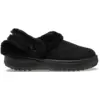 Image de Crocs Classic Unfurgettable Vegan Suede Sabots Unisex Black 36 212106-001-M4W6