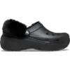 Image de Crocs Classic Platform Fuzz Lined Sabots Femmes Black 41 212854-001-W10