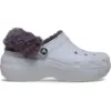 Image de Crocs Classic Platform Fuzz Lined Sabots Femmes Frosted Grape 38 212854-5BO-W8
