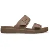Image de Crocs Brooklyn Buckle Low Low Sandales Femmes Latte 34 211215-2Q9-W5