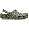 Image de Crocs Classic Confetti Sabots Unisex Army Green / Multi 41 212462-3TC-M8W10