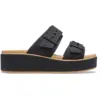 Image de Crocs Brooklyn Buckle Matte Wrap LW ChkCsh Sandales Femmes Black/Cashew 41 212408-0RI-W10