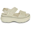 Image de Sandales plates Crocs  SOHO FROSTED Y STRAP SANDAL