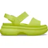 Image de Crocs Soho Frosted Y Strap Sandales Femmes Citrus 38 212651-738-W8