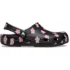 Image de Crocs Classic Flower Sabots Unisex Black 39 212677-001-M7W9