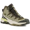 Image de Salomon X Ultra 360 Edge Mid Gore-Tex Chaussures femme Kaki 45.1/3