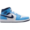 Image de Jordan Air 1 Bleu C405 Hommes
