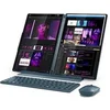 Image de Pack Yoga Book 9 14IAH10 83KJ 14" Ecran tactile OLED 120 Hz Intel Core Ultra 9 32 Go RAM 1 To SSD Bleu + Souris + Support + Housse + Stylet