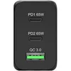 Image de secteur GaN 65 W USB Type C Noir pour ordinateur portable + CBL 2 m