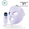 Image de Masque LED SHARK CryoGlow avec rafraîchissement du contour des yeux Lilas
