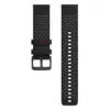 Image de Bracelet silicone Polar 22 mm, Night Black