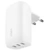 Image de secteur 3 ports USB-C 67W, blanc.