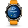 Image de Garmin Fenix 8 AMOLED Sapphire Titane 47mm Électronique Orange TU