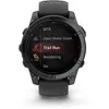 Image de fenix E AMOLED 47mm Acier Gray avec bracelet noir