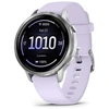 Image de Venu 4 griset silver - bracelet silicone pervenche - 41mm