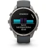 Image de Fenix 9 Pro 47 mm Argent avec bracelet Noir