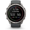 Image de Fenix 9 Pro 51 mm Argent avec bracelet Noir