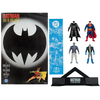 Image de McFarlane DC Direct 3 Figure with Comic Black Suit Batman & DKR#3 Son of Batman & Superman & DKR#4 Joker 4 Pack Action Figures
