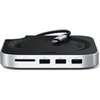 Image de Support & Hub pour Mac Mini M4 avec boitier SSD Silver