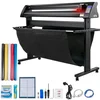Image de VEVOR Plotter de Découpe Vinyle 1350 mm Traceur de Coupe, Machine de Découpe Vinyle Semi-automatique avec Logiciel Signmaster Support de Sol, Coupe-Vinyle Étalonnage Précis pour Papier Vinyle Tissu