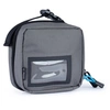 Image de Accessory Pouch Small Gargoyle (Grey) Black Zipper