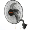Image de VEVOR Ventilateur mural industriel, 44,45 cm, ventilateur mural oscillant 4000 CFM, 3 vitesses, ventilateur commercial résidentiel pour refroidissement entrepôt, serre, atelier, patio, sous-sol, noir