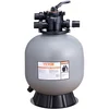 Image de VEVOR Filtre à sable 558,8 mm système de filtre à sable pour piscine hors sol avec valve multi-ports 7 voies débit 55 GPM fonction filtre, lavage contre-courant, rinçage, recirculation, déchets, hiver