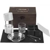 Image de VEVOR Presse à Glaçons Sphères de 61 mm Moule à Glaçon Rond en Aluminium Bac à Glaçons Ronds avec Pince Fabrication Rapide de Glaçons Boules pour Boissons Cocktails Whisky Café Soirées Pyjama Bars