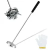 Image de VEVOR Balayeuse Magnétique Portative Force de 15,9 kg Balai Magnétique Télescopique 210-845 mm Outil de Ramassage Magnétique Télescopique Antirouille pour Objets Métalliques Ferrailles Atelier Garage