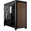 Image de gaming Frame 4000 Wood RS moyen tour noir et noyer verre trempé
