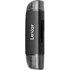 Image de LRW310 Dual Slot SD microSD USB 3.1 Type A et C Noir