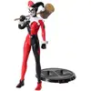 Image de Noble Collection DC Comics Harley Quinn Jester BendyFig 7 Inch Action Figure