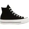 Image de Converse Chuck Taylor As Lift Hi Chaussure De Sport Femmes Noir Femmes