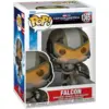 Image de Captain America Black and White Falcon Funko Pop! Marvel Comics Vinyl Figure