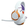 Image de Quantum 250 Blanc/Orange - gaming filaire multiplateforme