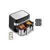 Image de Air fryer Dual Easy Fry & Grill Inox 2 tiroirs EZ905D20