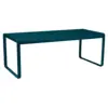 Image de Table Rectangulaire 196 x 90 cm Bellevie en Aluminium Métal