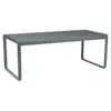 Image de Table Rectangulaire 196 x 90 cm Bellevie en Aluminium Métal