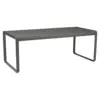 Image de Table Rectangulaire 196 x 90 cm Bellevie en Aluminium Métal