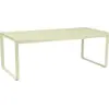 Image de Table Rectangulaire 196 x 90 cm Bellevie en Aluminium Métal