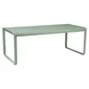 Image de Table Rectangulaire 196 x 90 cm Bellevie en Aluminium Métal
