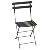 Image de Lot de 2 Chaises Pliantes Bistro Métal en Acier Métal