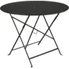 Image de Table Ronde Pliante Ø96 cm Bistro en Acier Métal