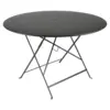 Image de Table Ronde Pliante Ø117 cm Bistro en Acier Métal