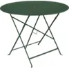 Image de Table Ronde Pliante Ø96 cm Bistro en Acier Métal
