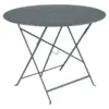 Image de Table Ronde Pliante Ø96 cm Bistro en Acier Métal