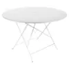 Image de Table Ronde Pliante Ø117 cm Bistro en Acier Métal